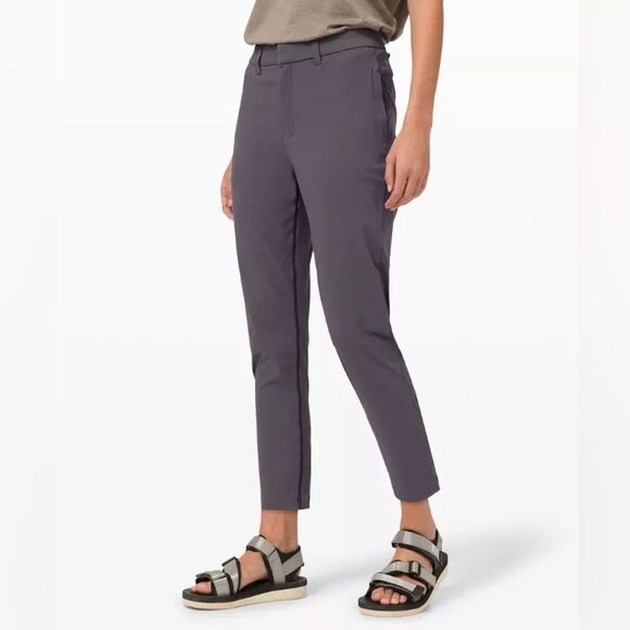 Lululemon Robert Gellar Take The Moment Travel Pant Women's Size 8 Moonphase - Picture 1 of 13